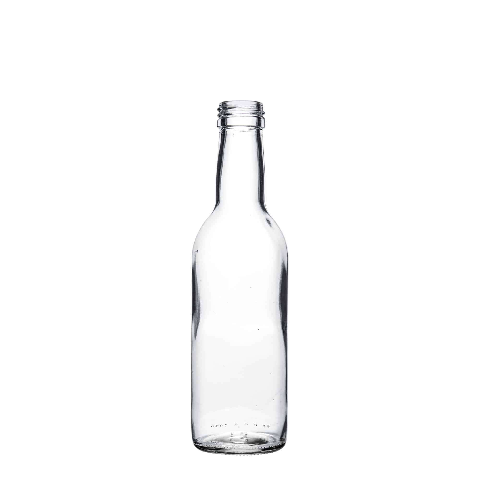 250 ml Glasflasche 'Bordeaux', Mündung: PP 28 250 ml Glasflasche 'Bordeaux', Mündung: PP 28
