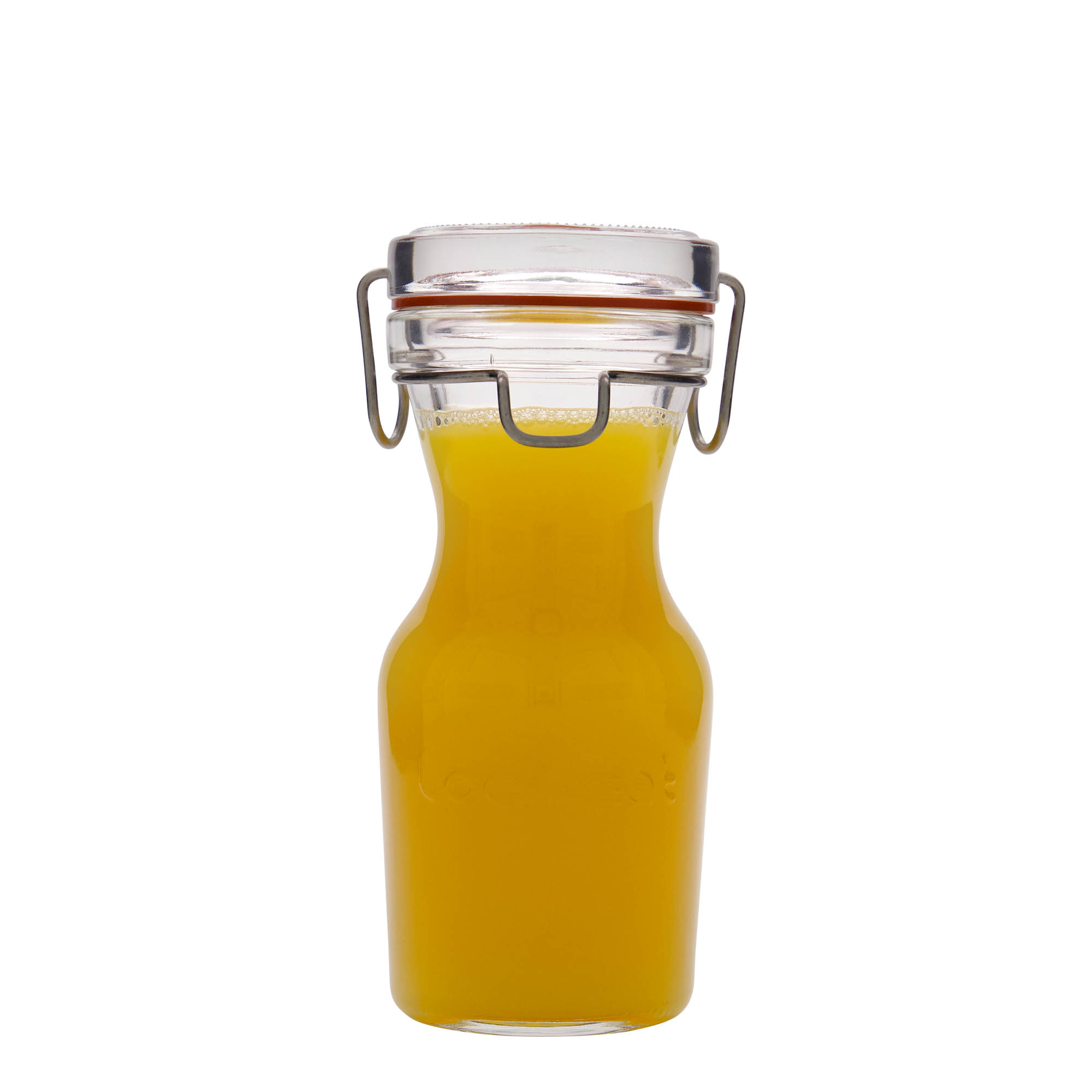 250 ml Glaskaraffe 'Lock-Eat', Mündung: Drahtbügelverschluss 250 ml Glaskaraffe 'Lock-Eat', Mündung: Drahtbügelverschluss