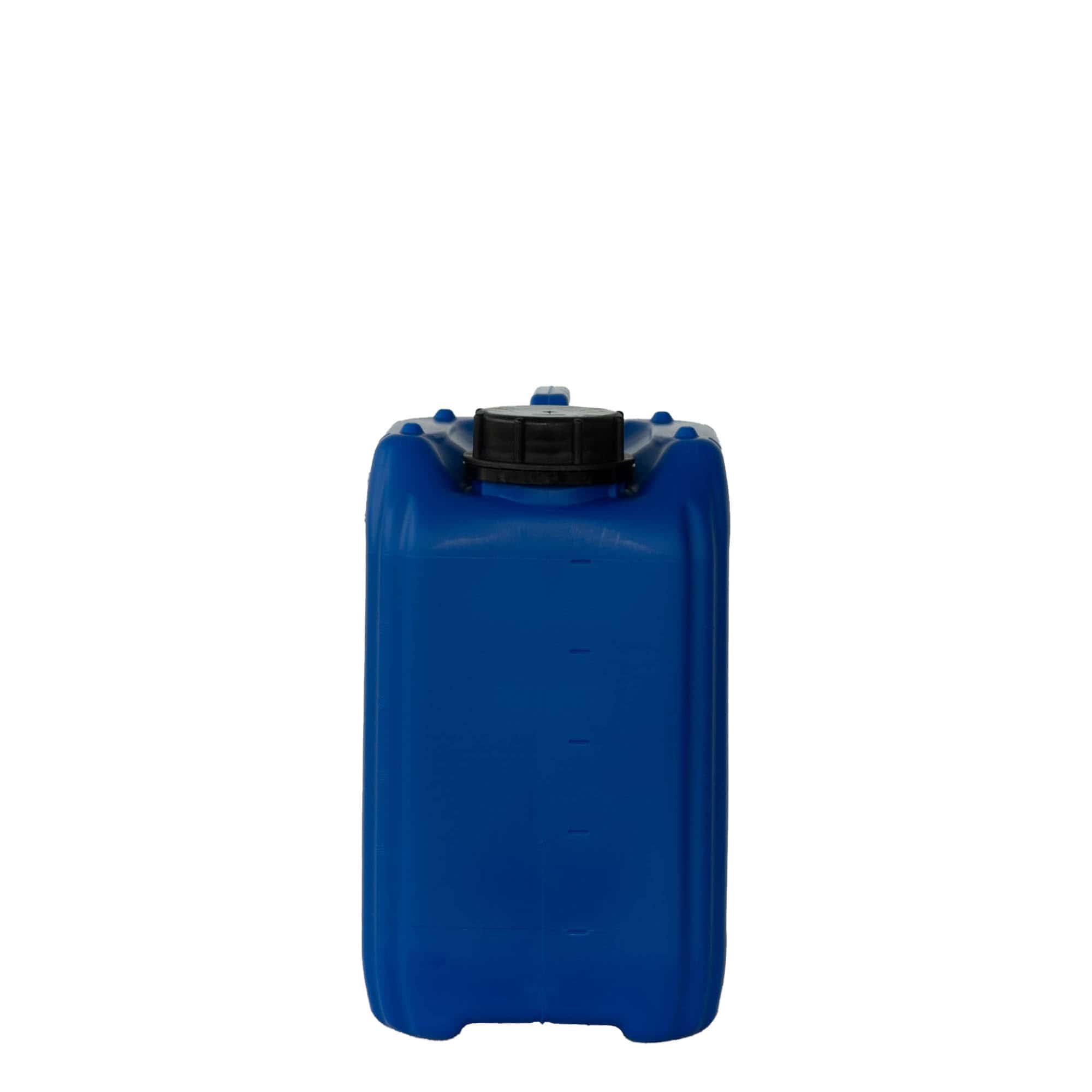 5 l Kanister, rechteckig, HDPE-Kunststoff, blau, Mündung: ND 55 5 l Kanister, rechteckig, HDPE-Kunststoff, blau, Mündung: ND 55