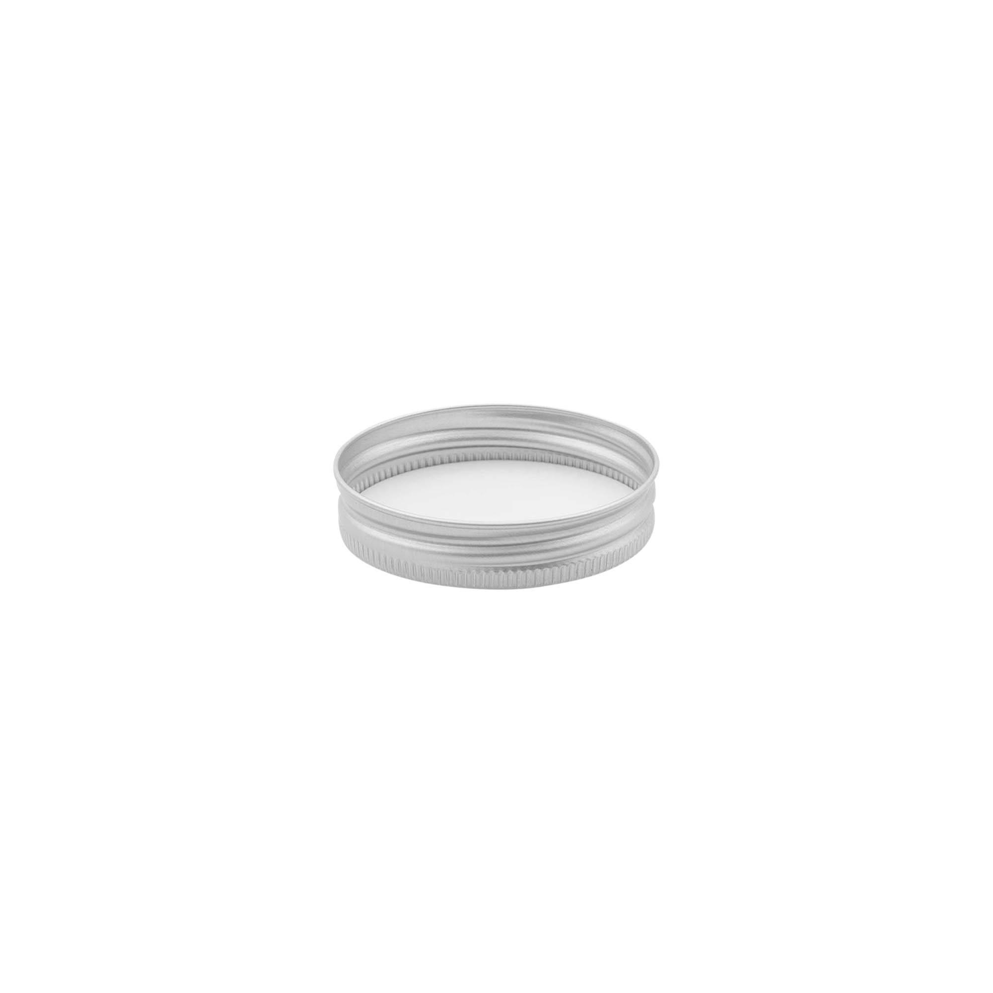 Schraubverschluss, Metall, silber, für Mündung: 48/400 Schraubverschluss, Metall, silber, für Mündung: 48/400