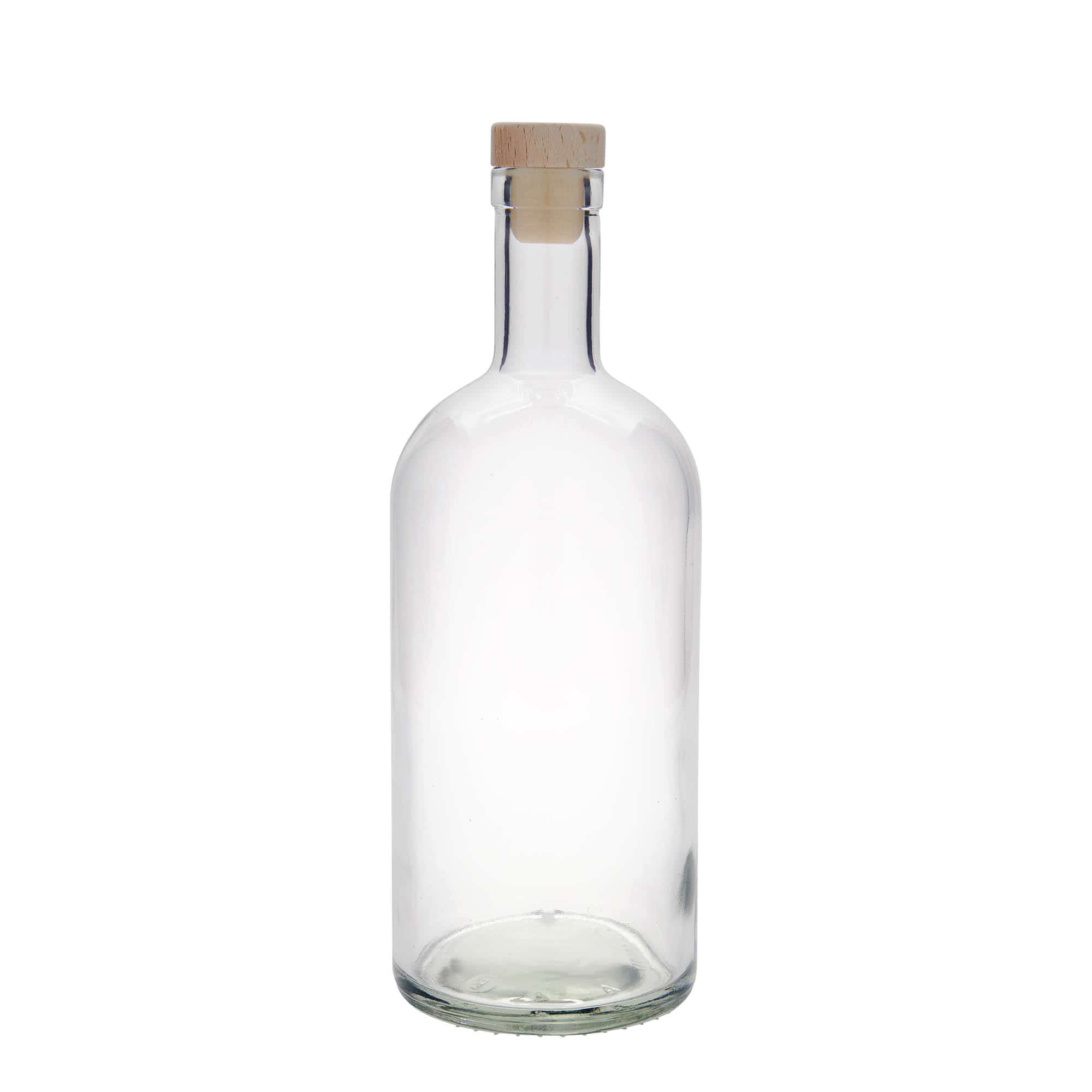1000 ml Glasflasche 'Gerardino', Mündung: Kork