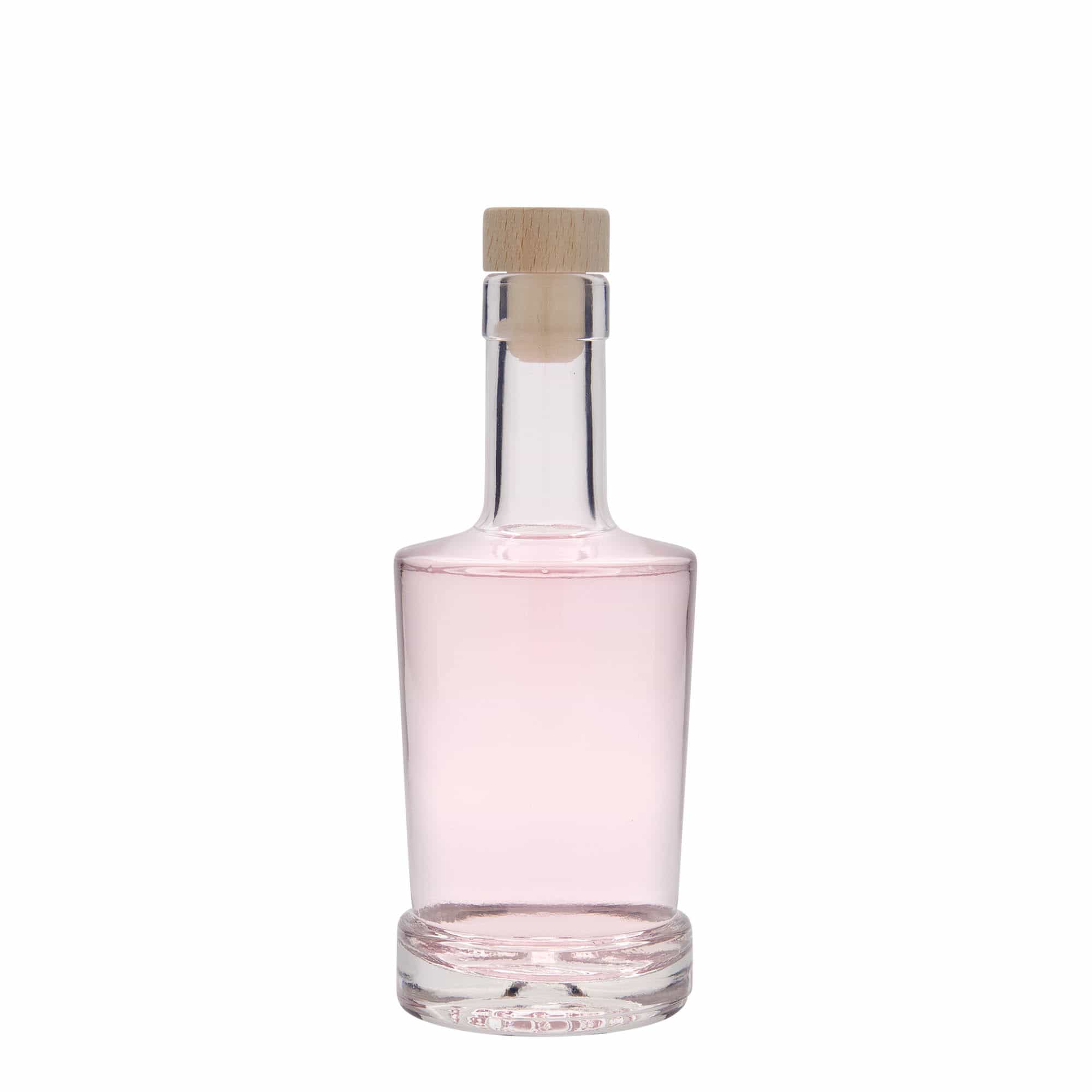 250 ml Glasflasche „Deborah“, Mündung: Kork