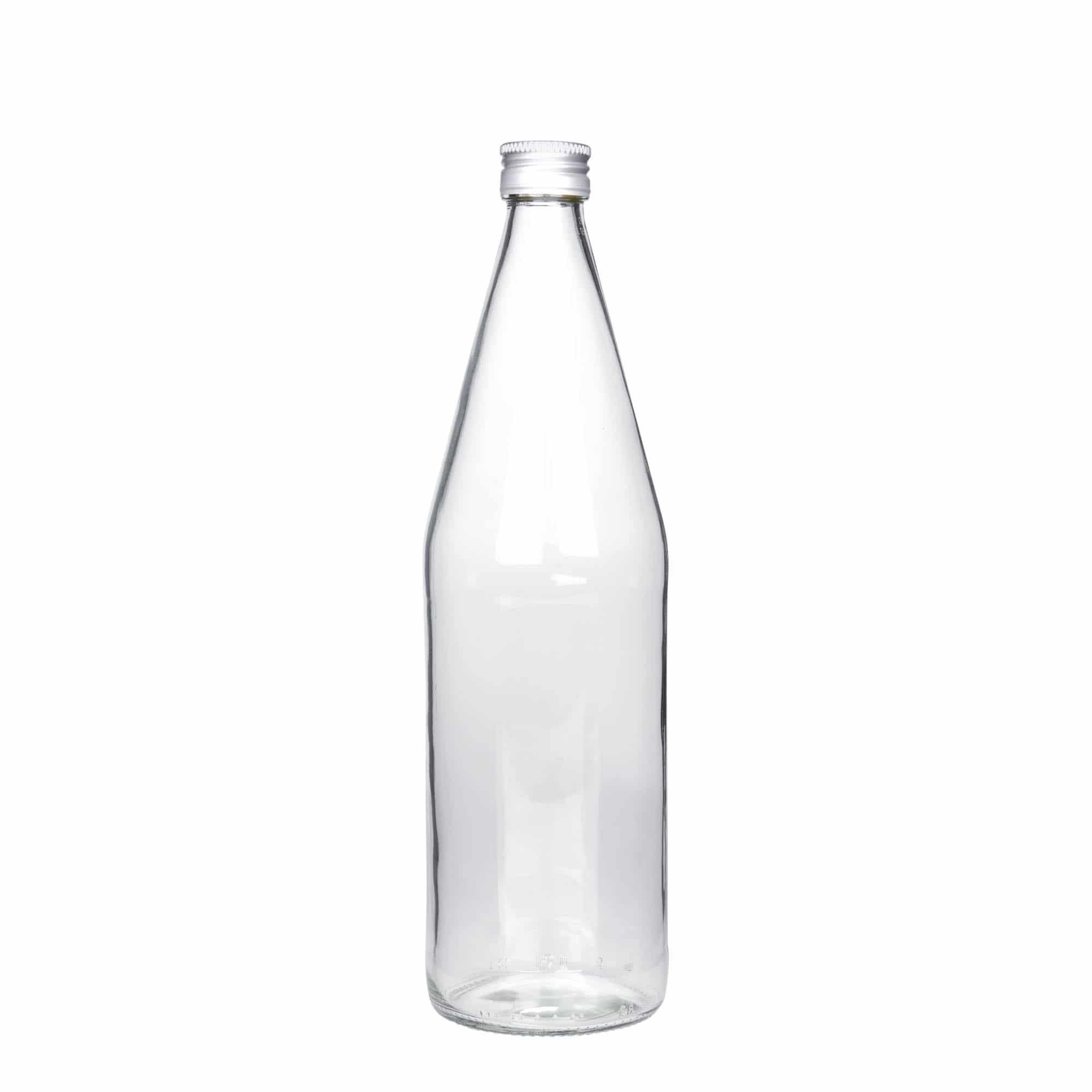 750 ml Universalflasche Karottenform, Glas, Mündung: PP 28 750 ml Universalflasche Karottenform, Glas, Mündung: PP 28