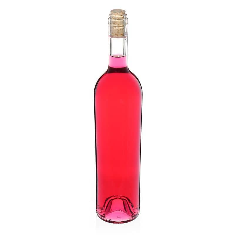 750 ml Weinflasche 'Liberty', antikgrün, Mündung: Kork