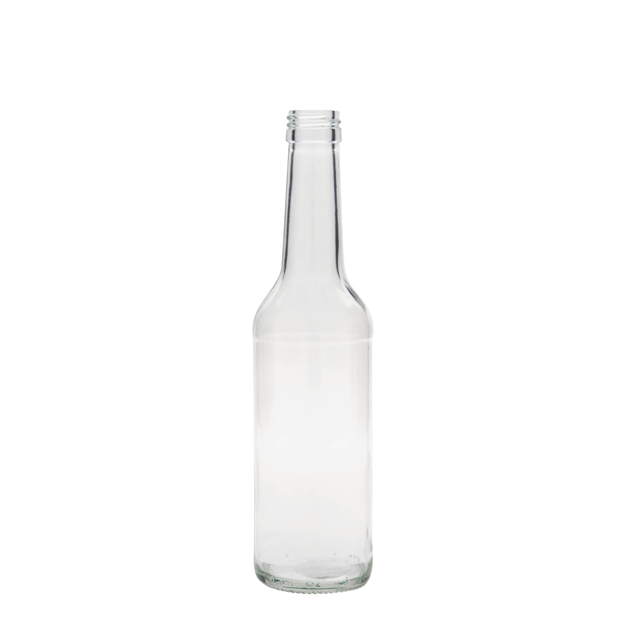 350 ml Glasflasche Geradhals, Mündung: PP 28 350 ml Glasflasche Geradhals, Mündung: PP 28