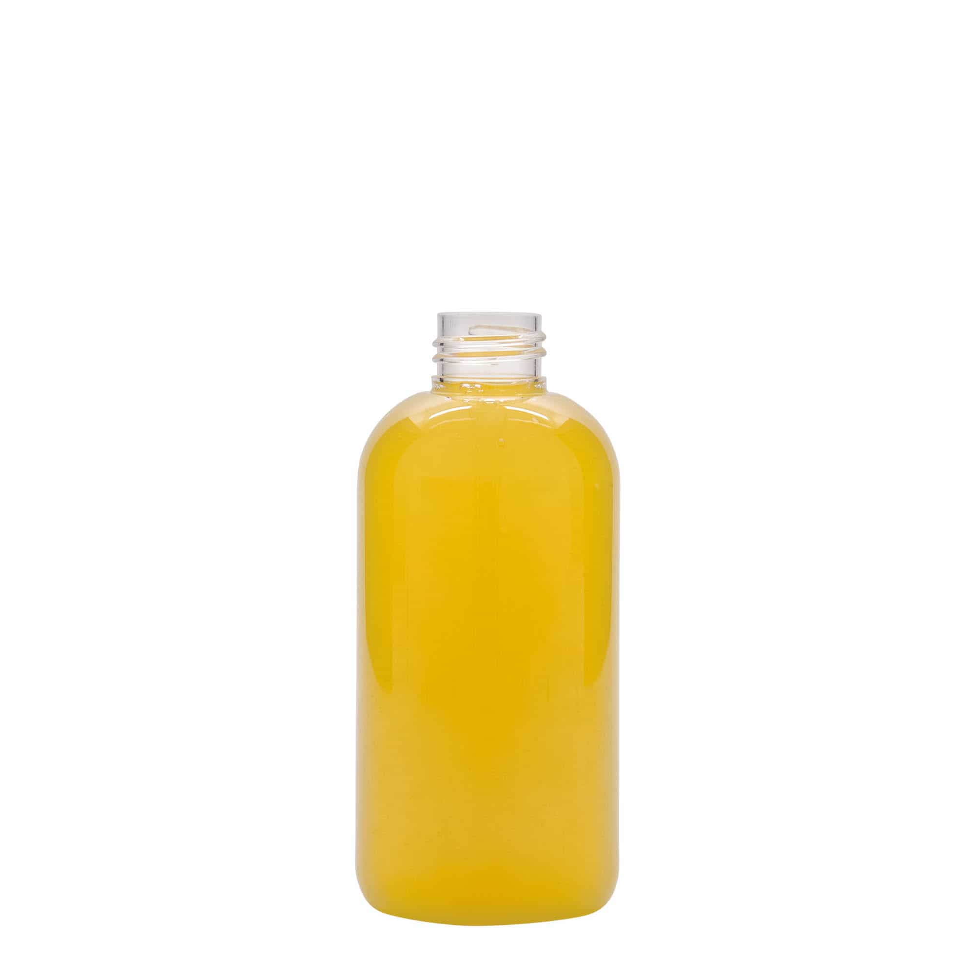 200 ml PET-Flasche 'Boston', Kunststoff, Mündung: GPI 24/410