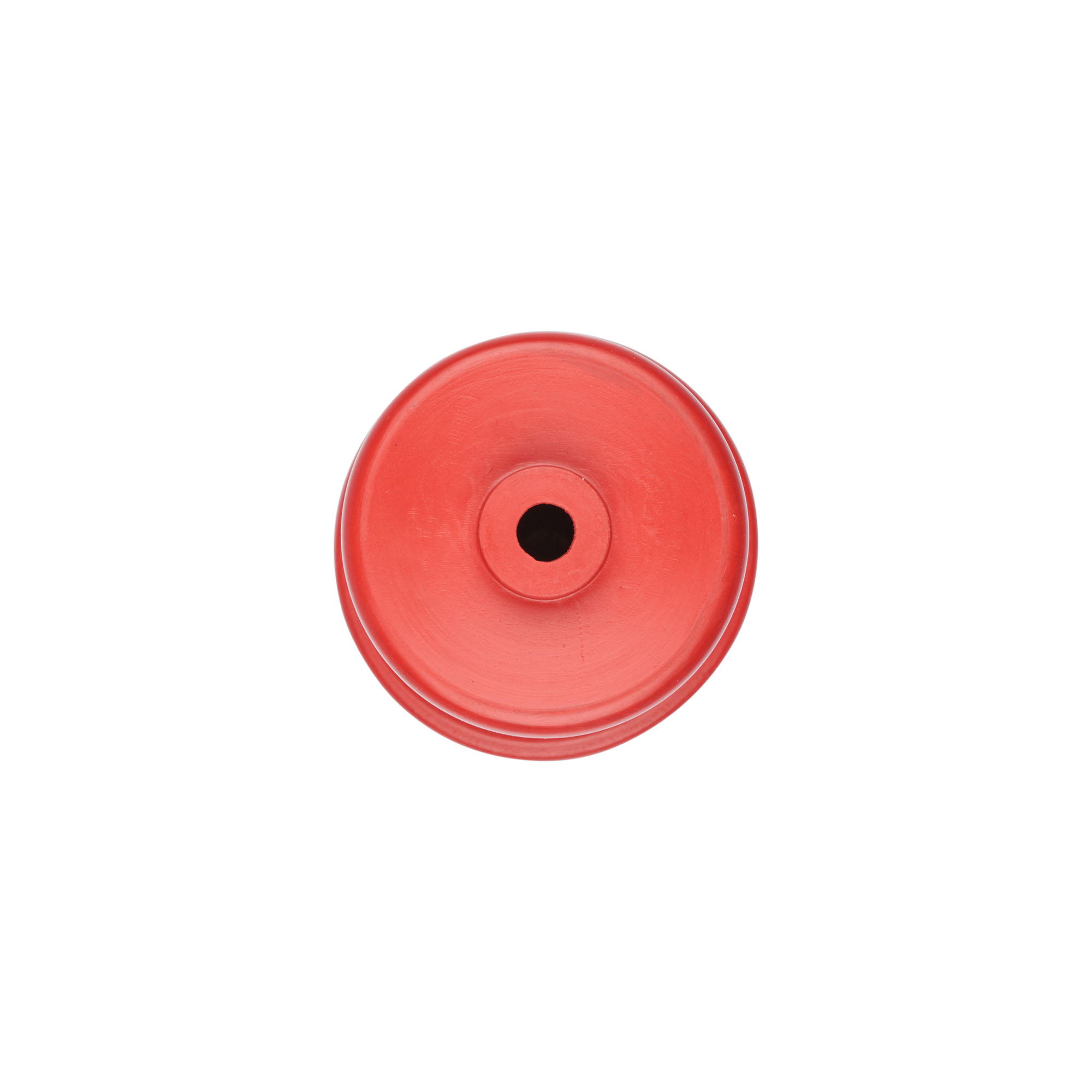 Gärkappe Typ 4a, Gummi, rot