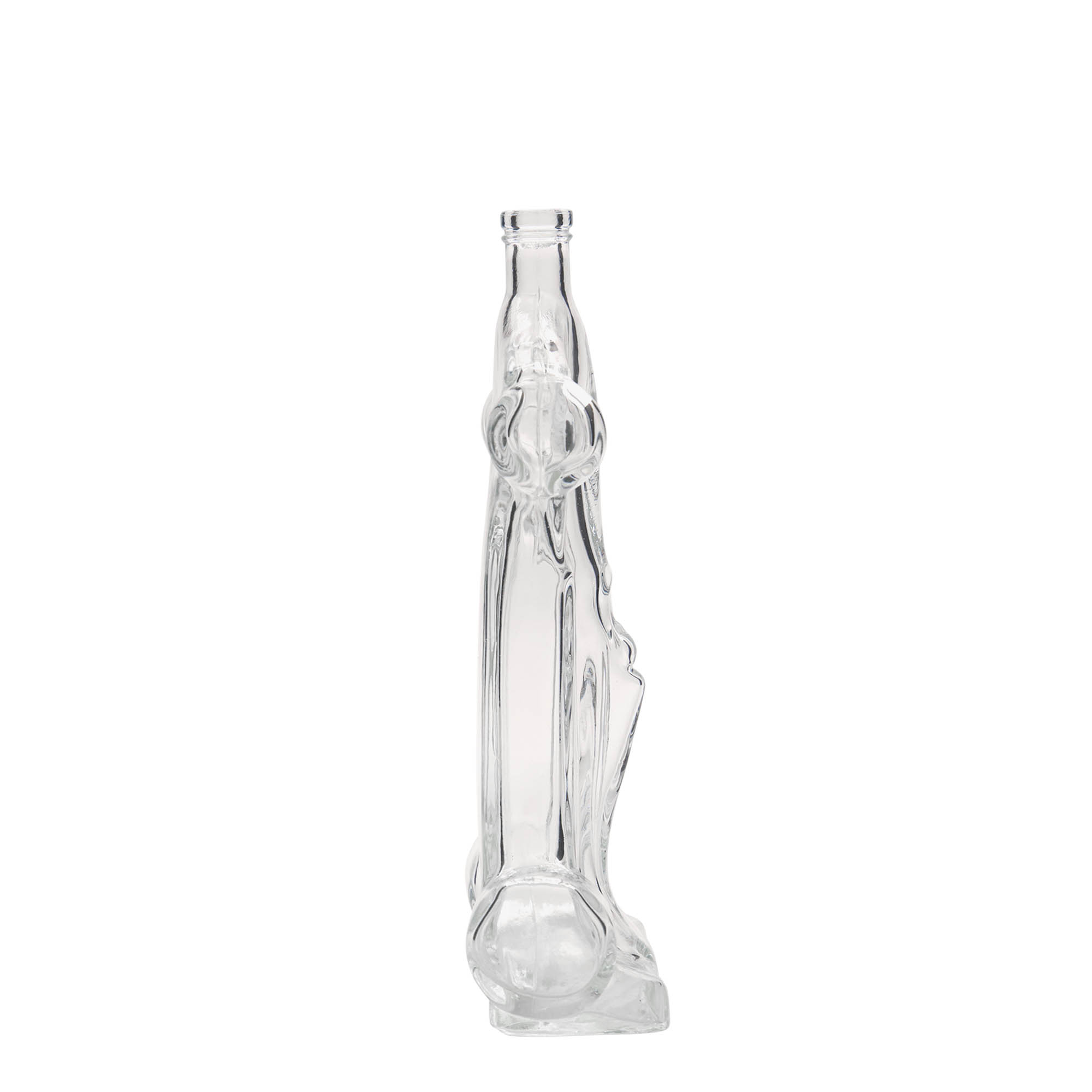 200 ml Glasflasche 'Rennwagen', Mündung: Kork 200 ml Glasflasche 'Rennwagen', Mündung: Kork