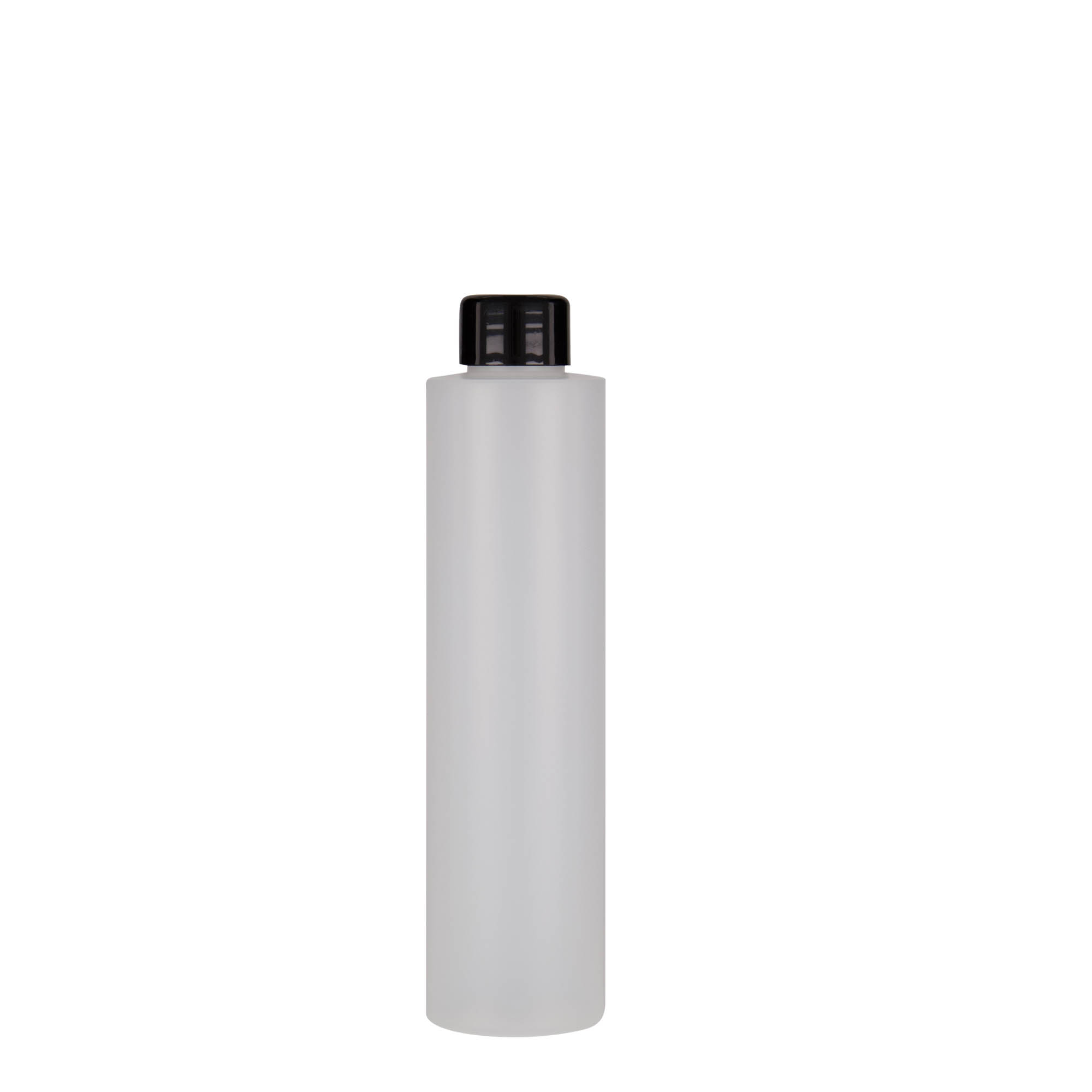 200 ml Kunststoffflasche 'Pipe', HDPE, natur, Mündung: 24/410