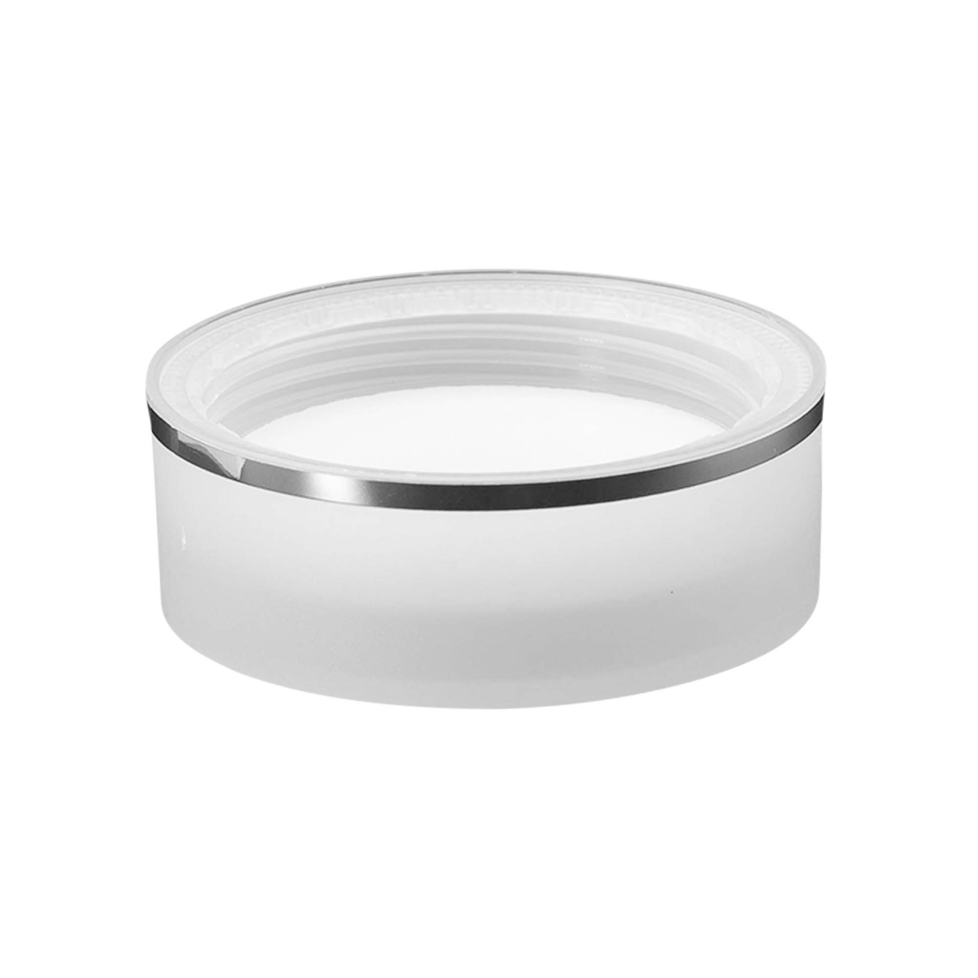 Schraubverschluss 'Clear/Platin Edition', PP-Kunststoff, weiß, für Mündung: 53/2P Schraubverschluss 'Clear/Platin Edition', PP-Kunststoff, weiß, für Mündung: 53/2P
