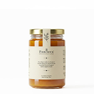 Twist-off-Glass Logo Produktbeispiel: gefülltes Twist-off-Glas mit Logo