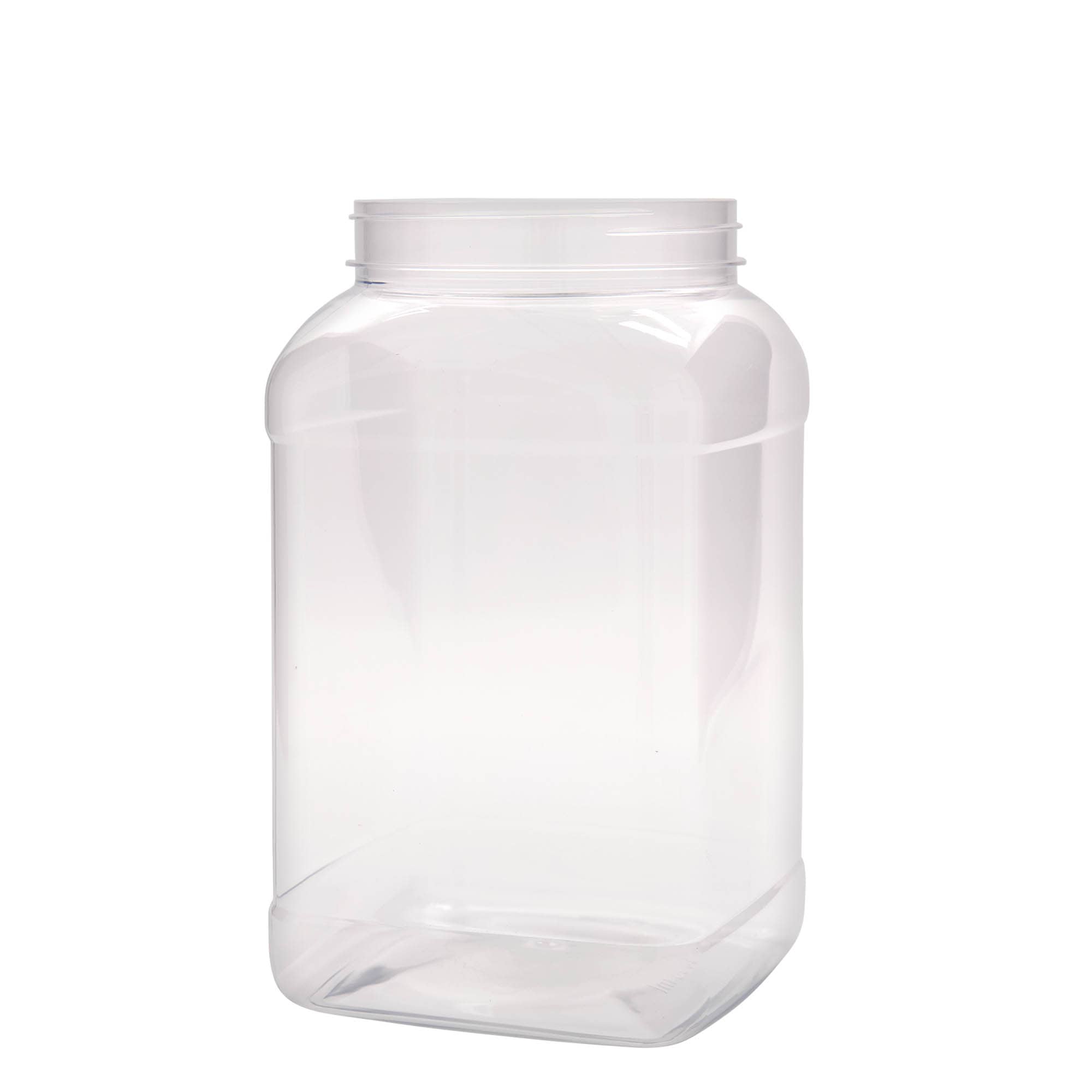 3.000 ml PET-Dose 'Dana', quadratisch, Kunststoff, Mündung: 110/400