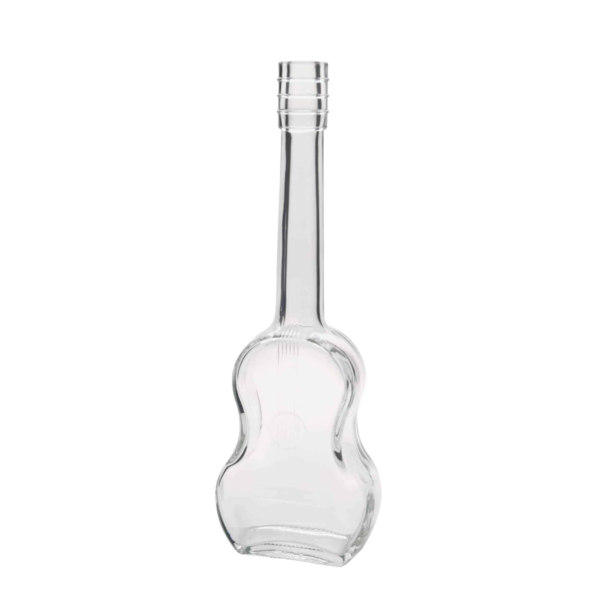 500 ml Glasflasche „Gitarre“, Mündung: Kork