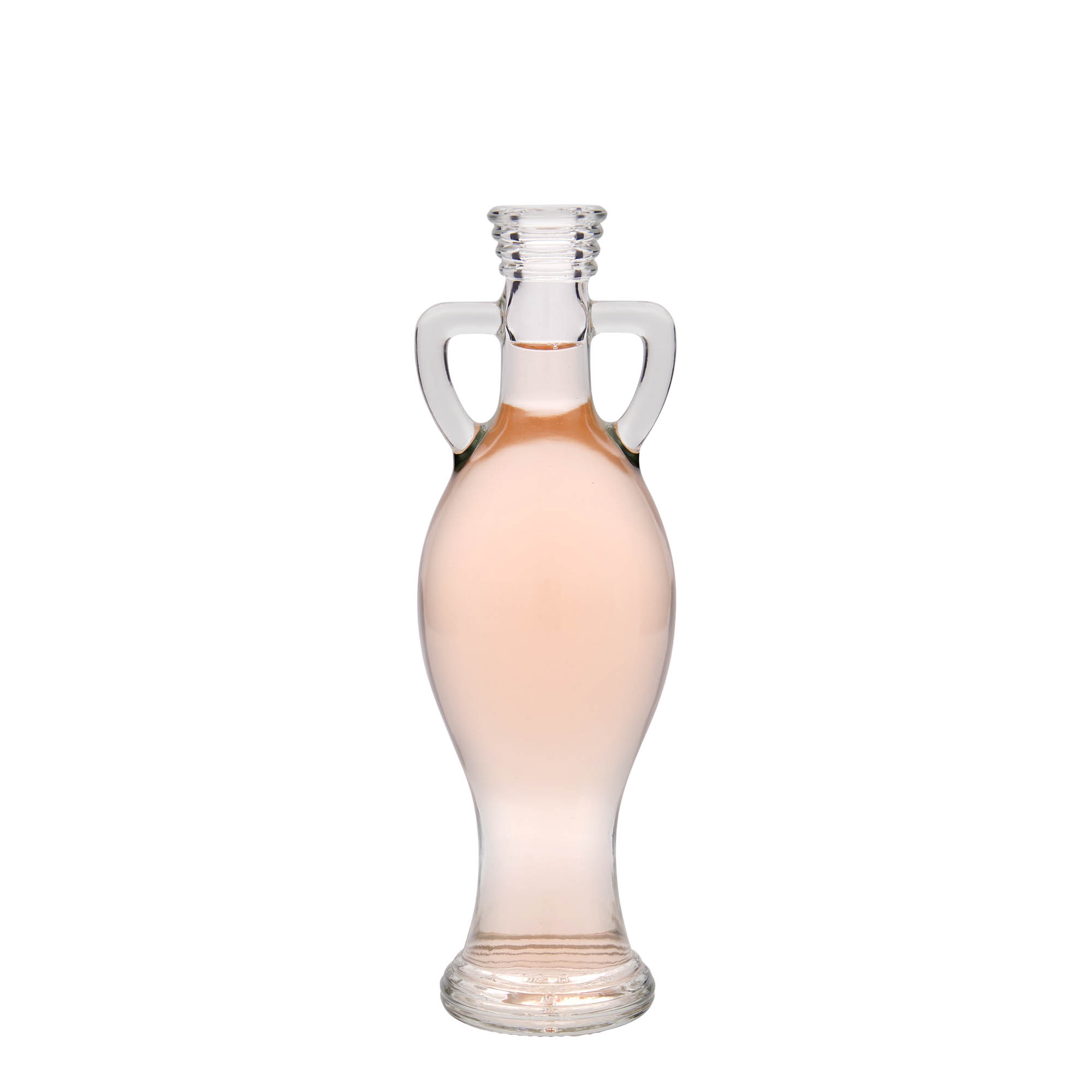 200 ml Glasflasche 'Amphore', Mündung: Kork 200 ml Glasflasche 'Amphore', Mündung: Kork