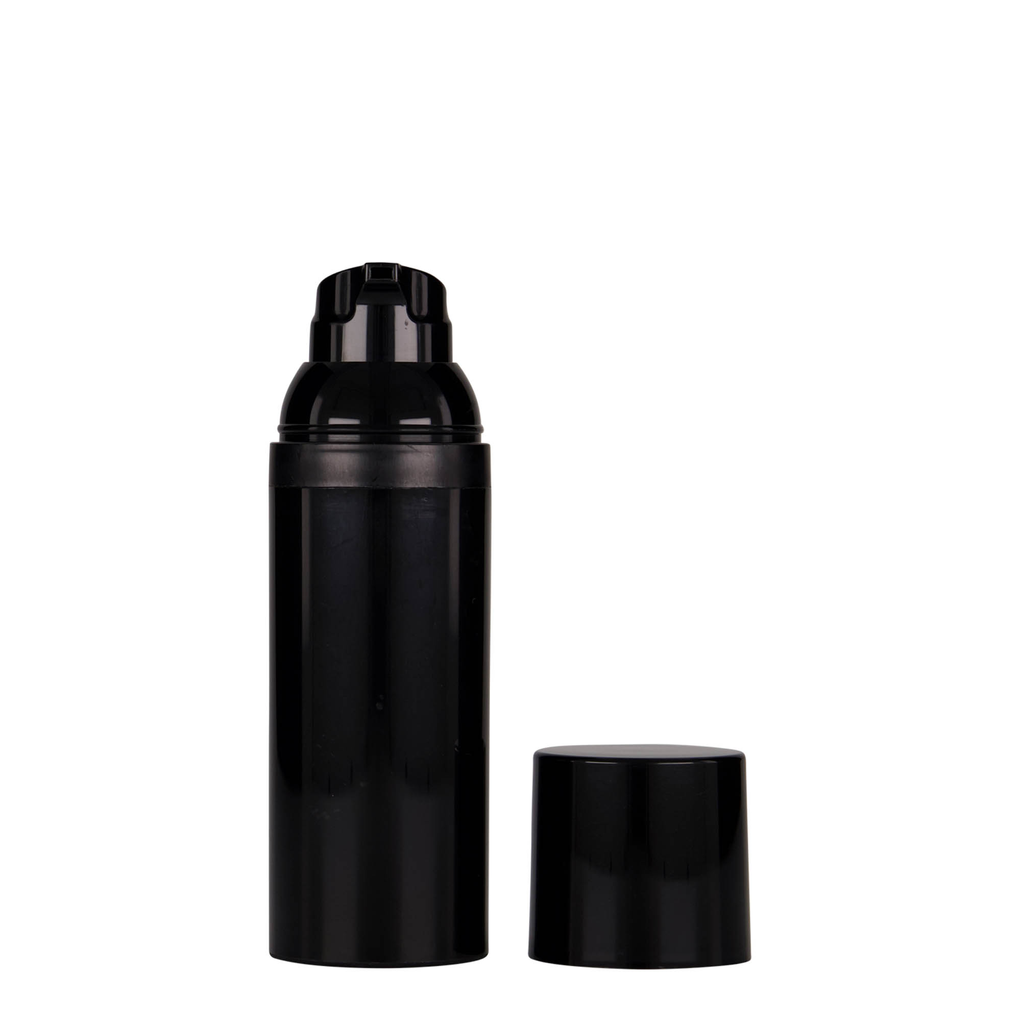 50 ml Airless Dispenser 'Mezzo', PP-Kunststoff, schwarz