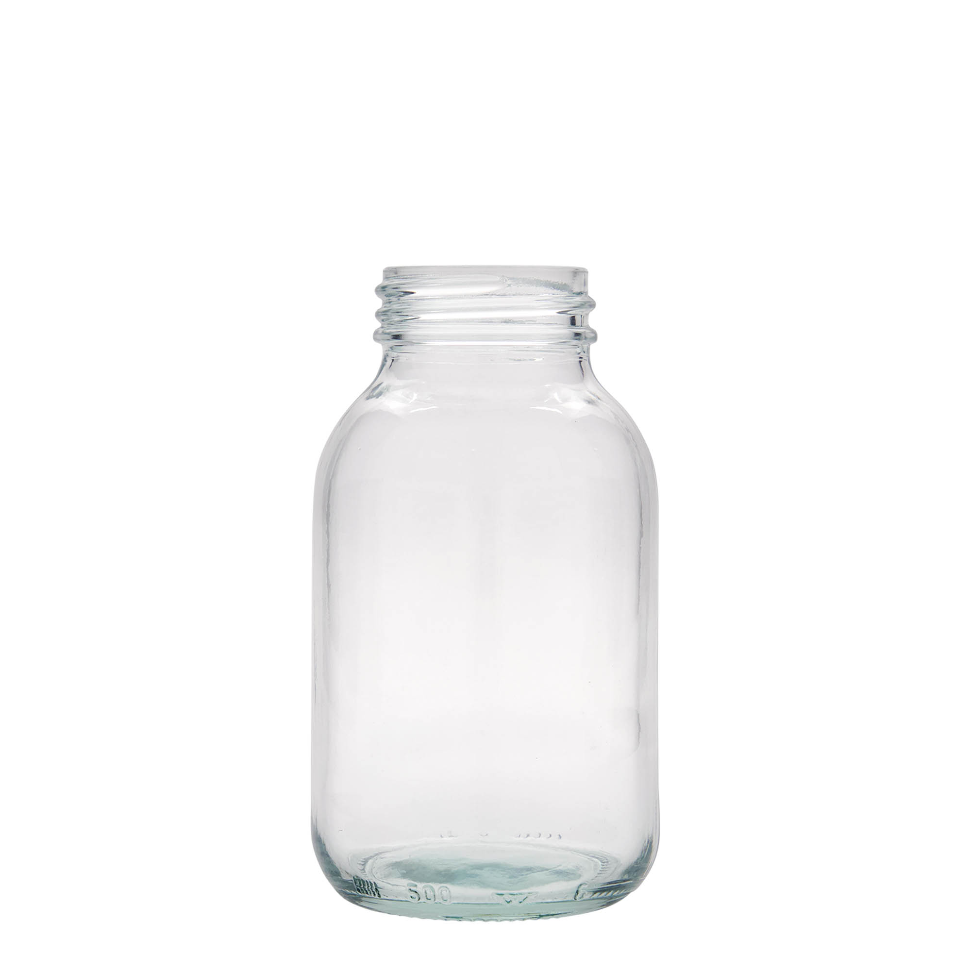 500 ml Weithalsglas, Mündung: DIN 55