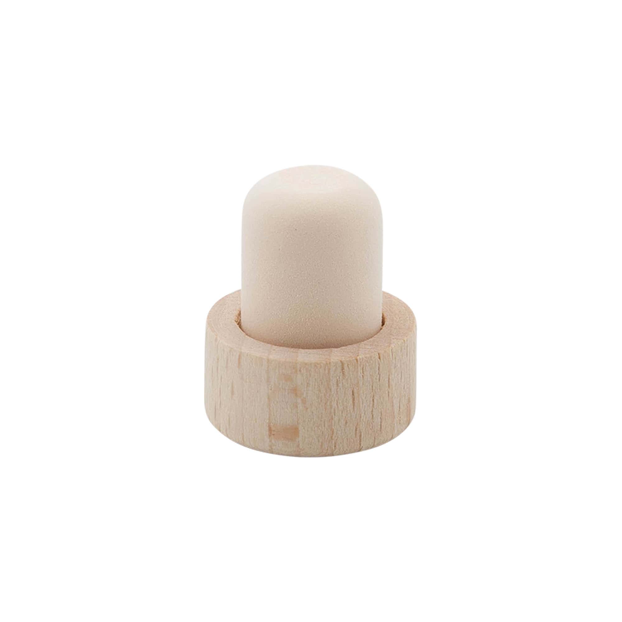Griffkorken 19 mm, Holz/Kunststoff, für Mündung: Kork