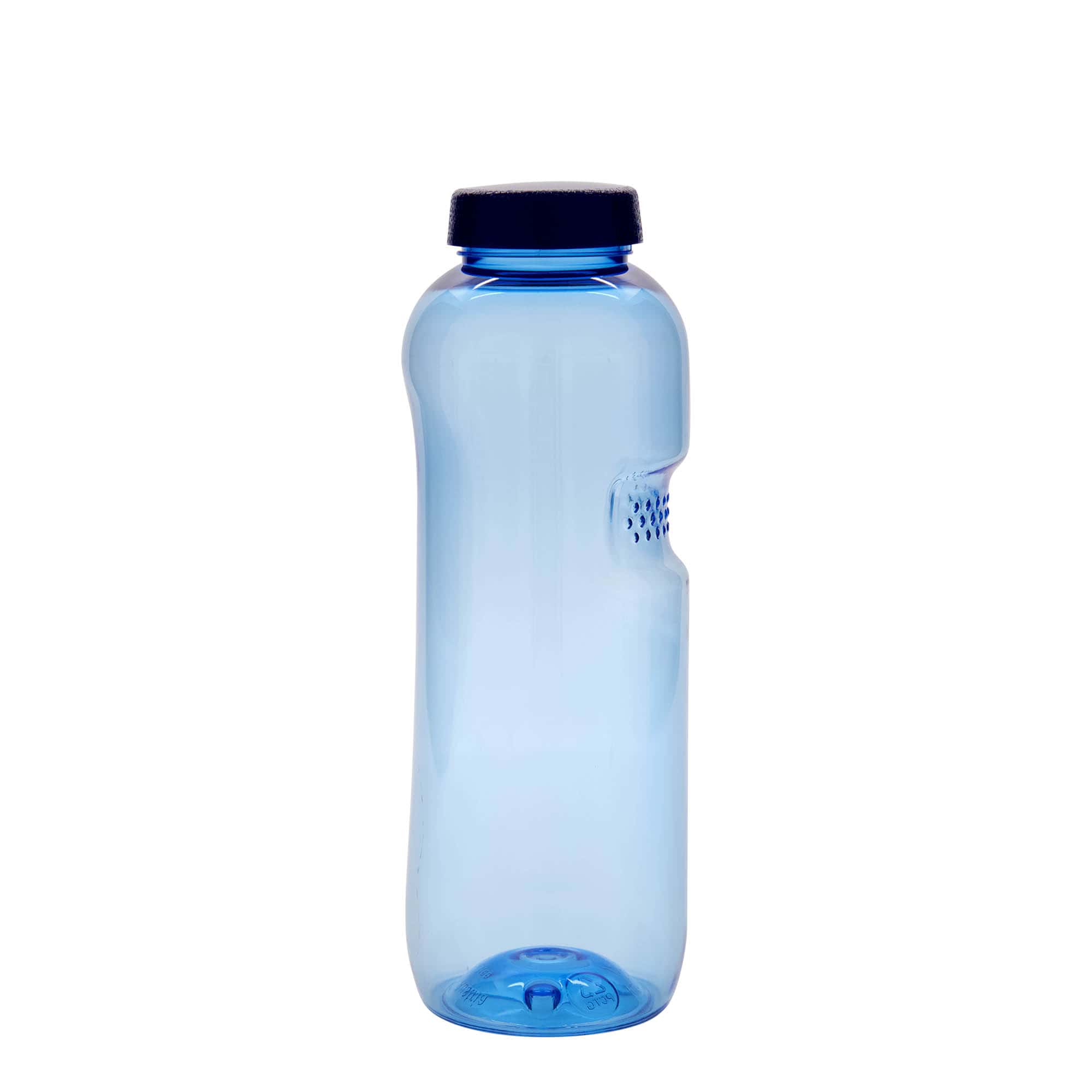 750 ml PET-Trinkflasche „Kavodrink“, Kunststoff, blau