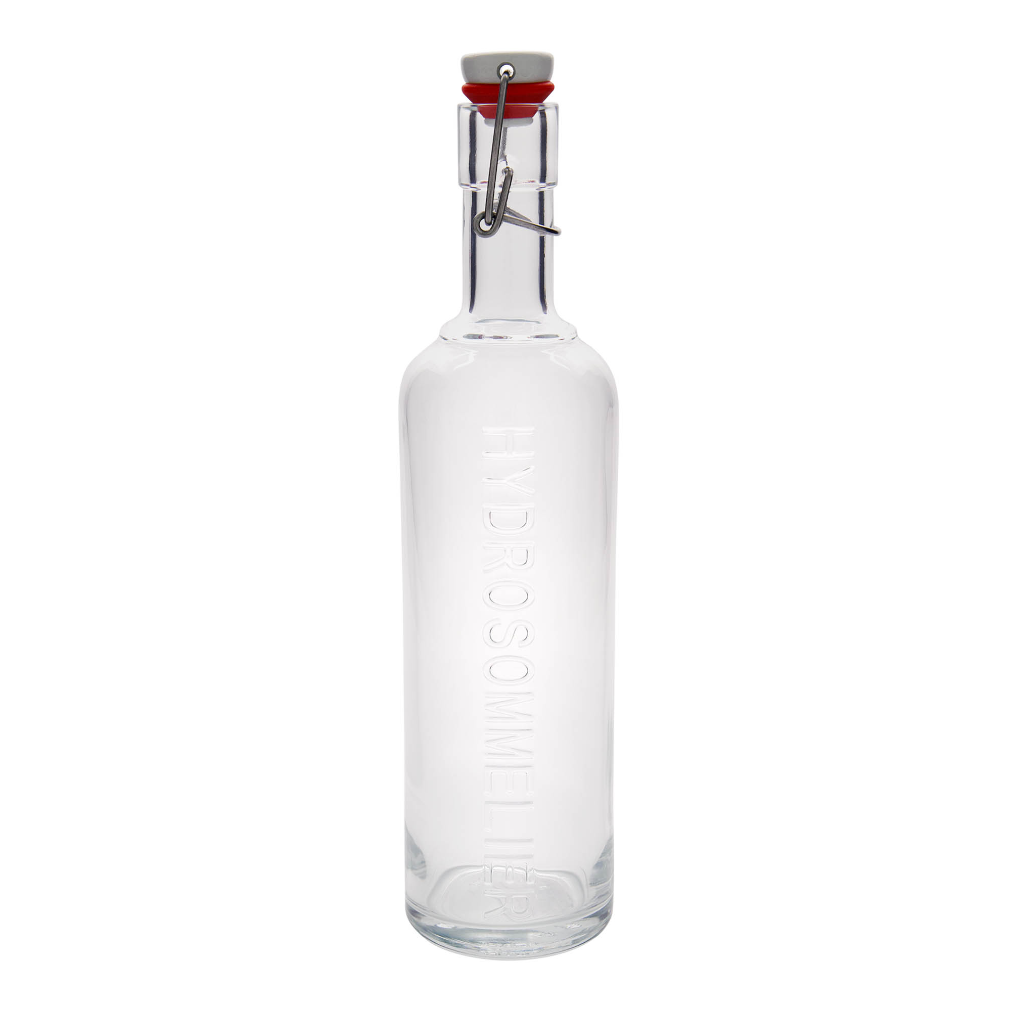 1.000 ml Glasflasche 'Optima Hydrosommelier', Mündung: Bügelverschluss