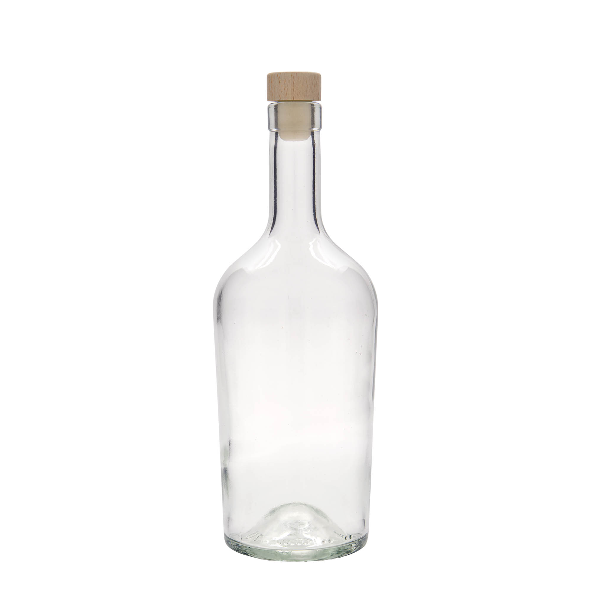 700 ml Glasflasche „Margarethe“, Mündung: Kork
