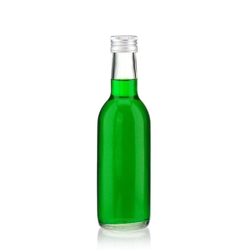 250 ml Glasflasche 'Bordeaux', Mündung: PP 28